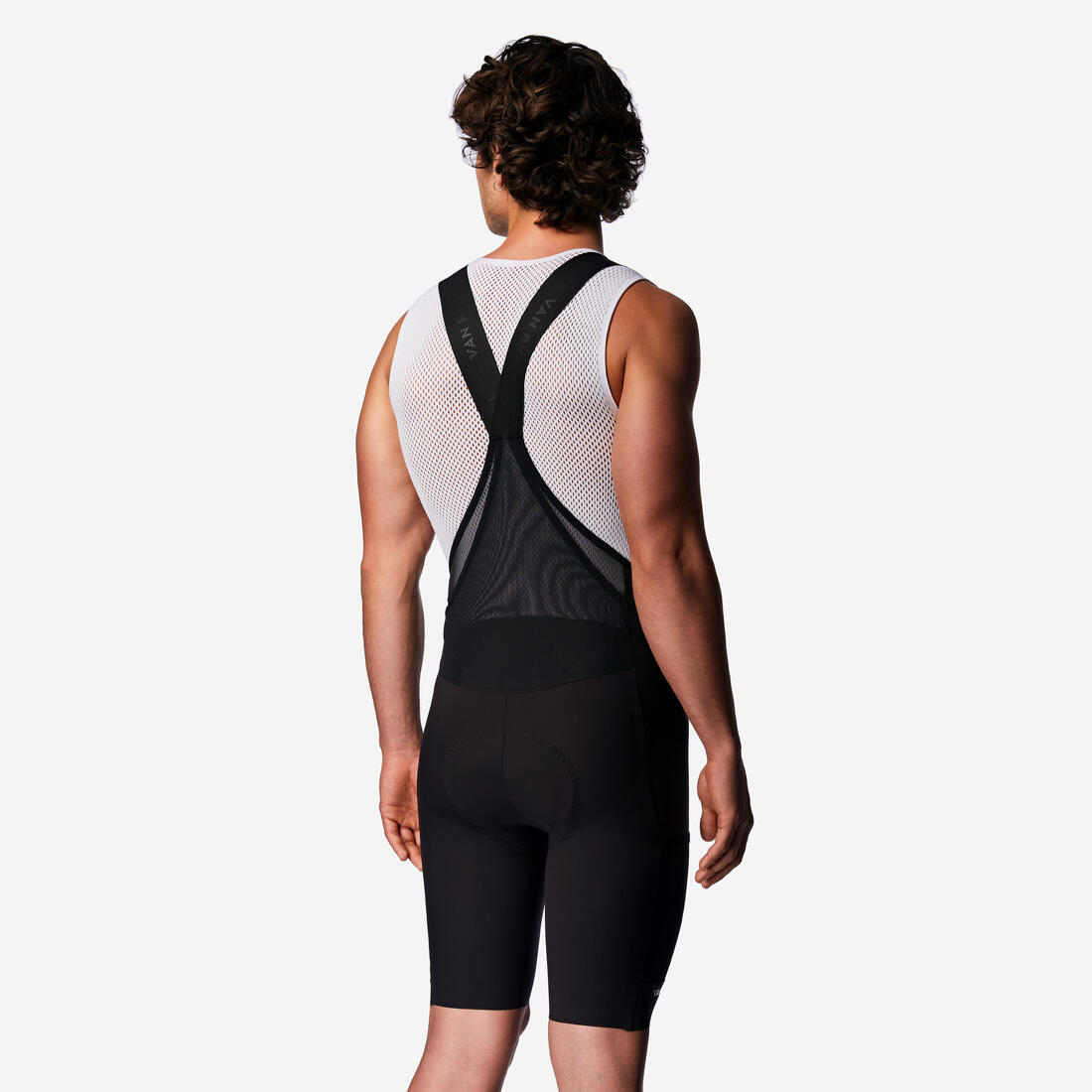 Cuissard court de vélo de route longue distance homme, EDR Ultra noir