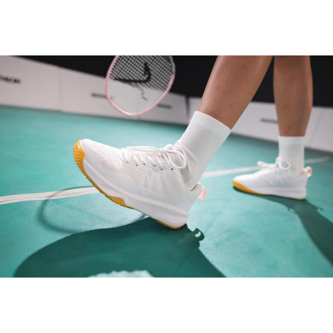 Chaussures de Badminton Femme BS Sensation 530 - Blanc