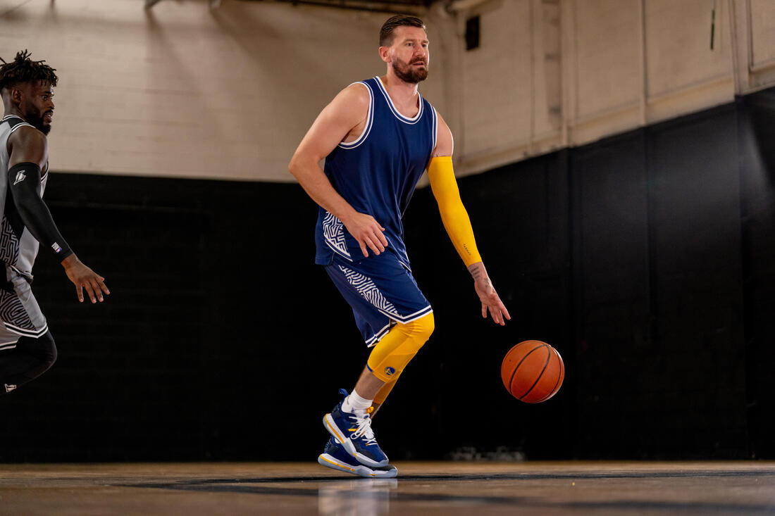 Manchon de basketball NBA Golden State Warriors Adulte - E500