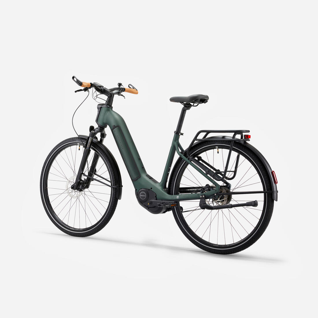 Vélo tout chemin électrique à moteur automatique owuru cadre bas, E-ACTV 900