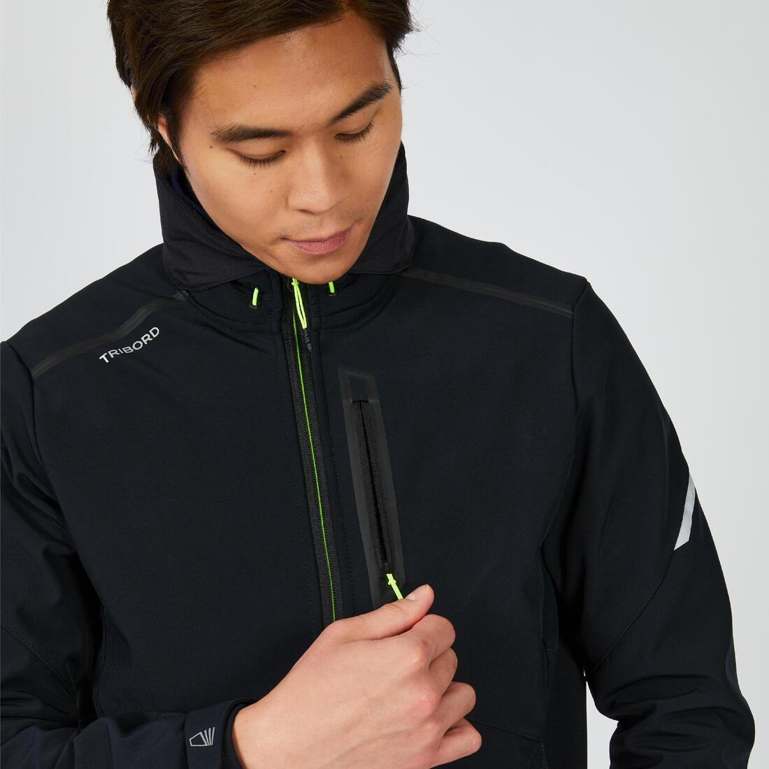 Veste softshell coupe vent Sailing 500 Homme