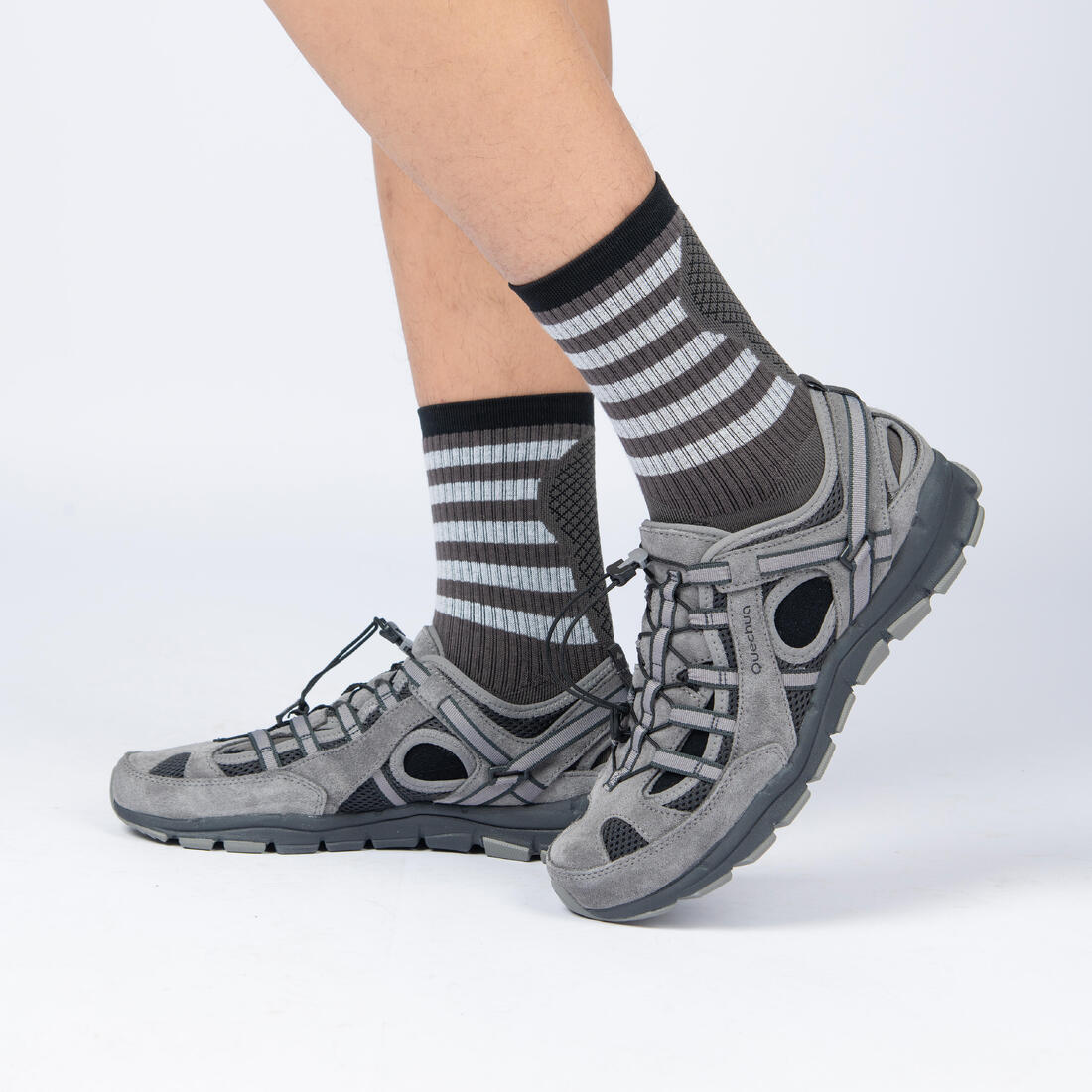Chandales de randonnée homme, NH500 Fresh gris
