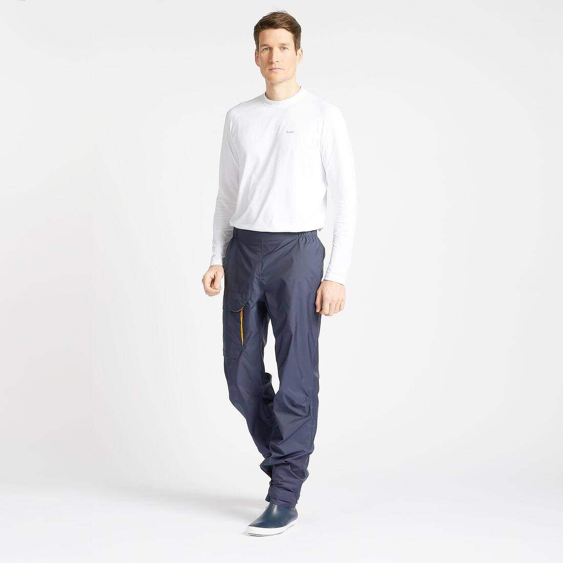 Surpantalon imperméable de voile homme  SAILING 100 Navy