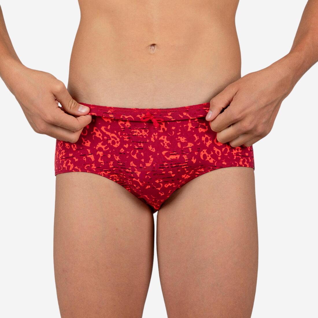 MAILLOT DE BAIN NATATION 900 SLIP  BANDEAU LINES – 8788644