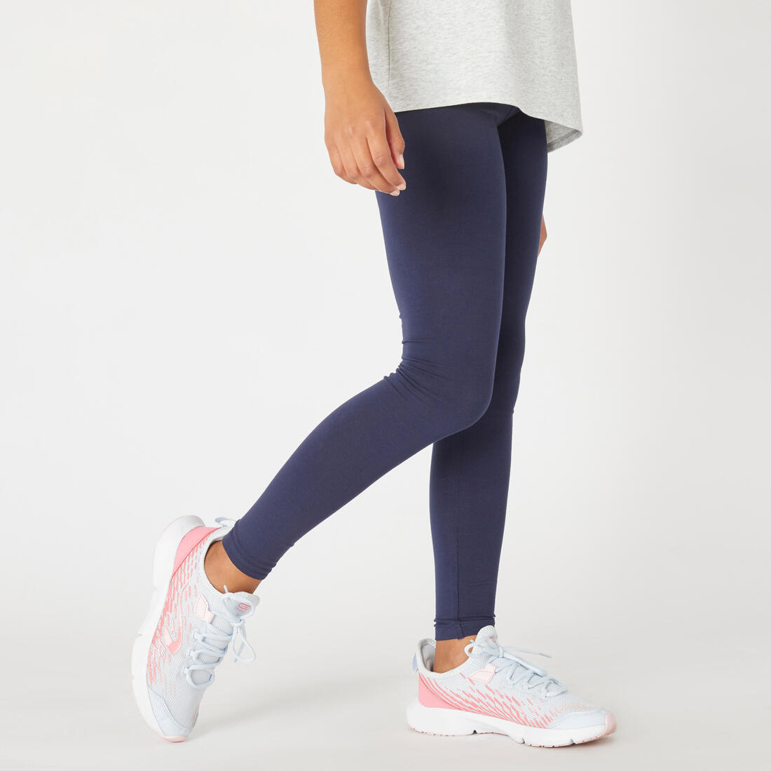 Legging fille coton - Basique noir