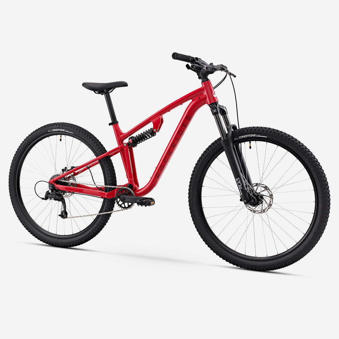 Vélo VTT randonnée tout suspendu 29" cadre aluminium, EXPL 100 S