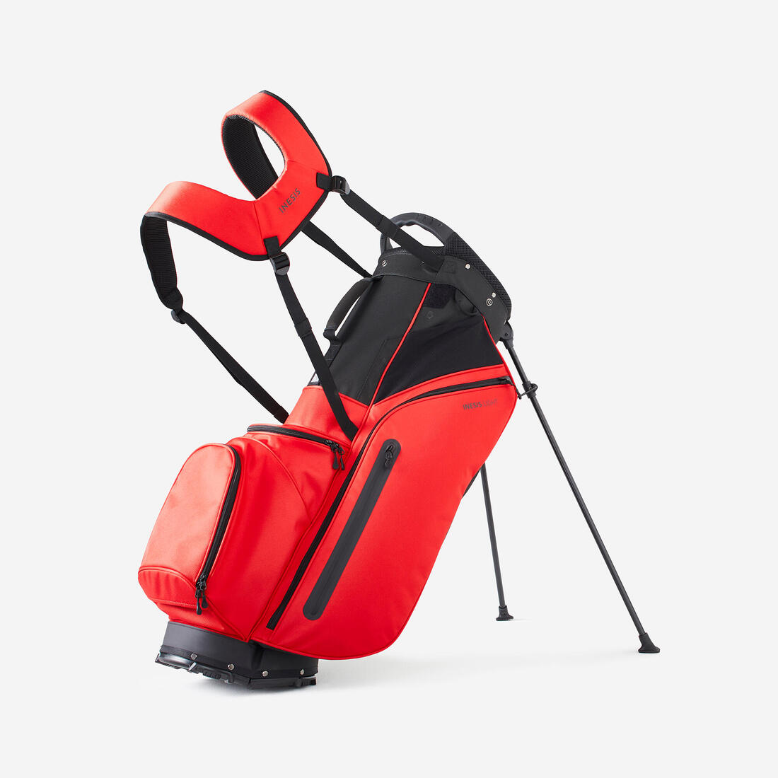Sac golf trépied - INESIS Light – rouge vif