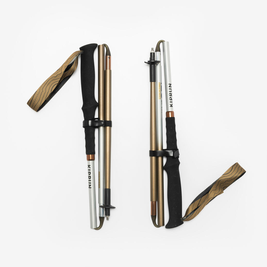 BÂTONS TRAIL RUNNING PLIABLES ALUMINIUM 3 BRINS