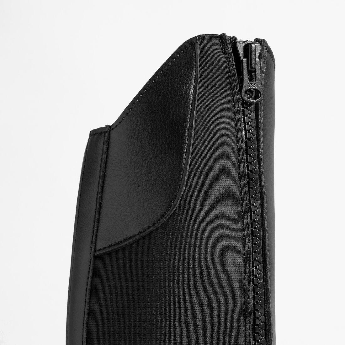 Bottes équitation adulte 500 synthétique