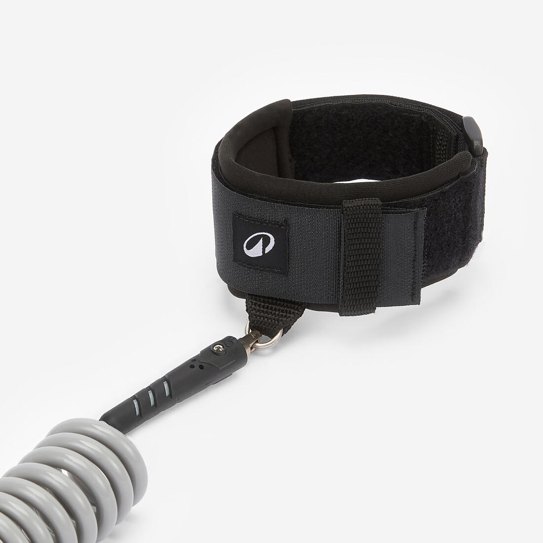 Leash bodyboard 500 gris 2 en 1 poignet biceps. Plug inclus