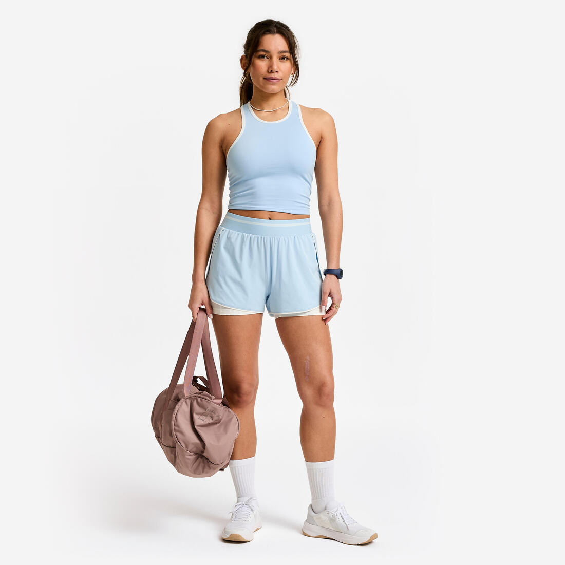 Short double couche femme