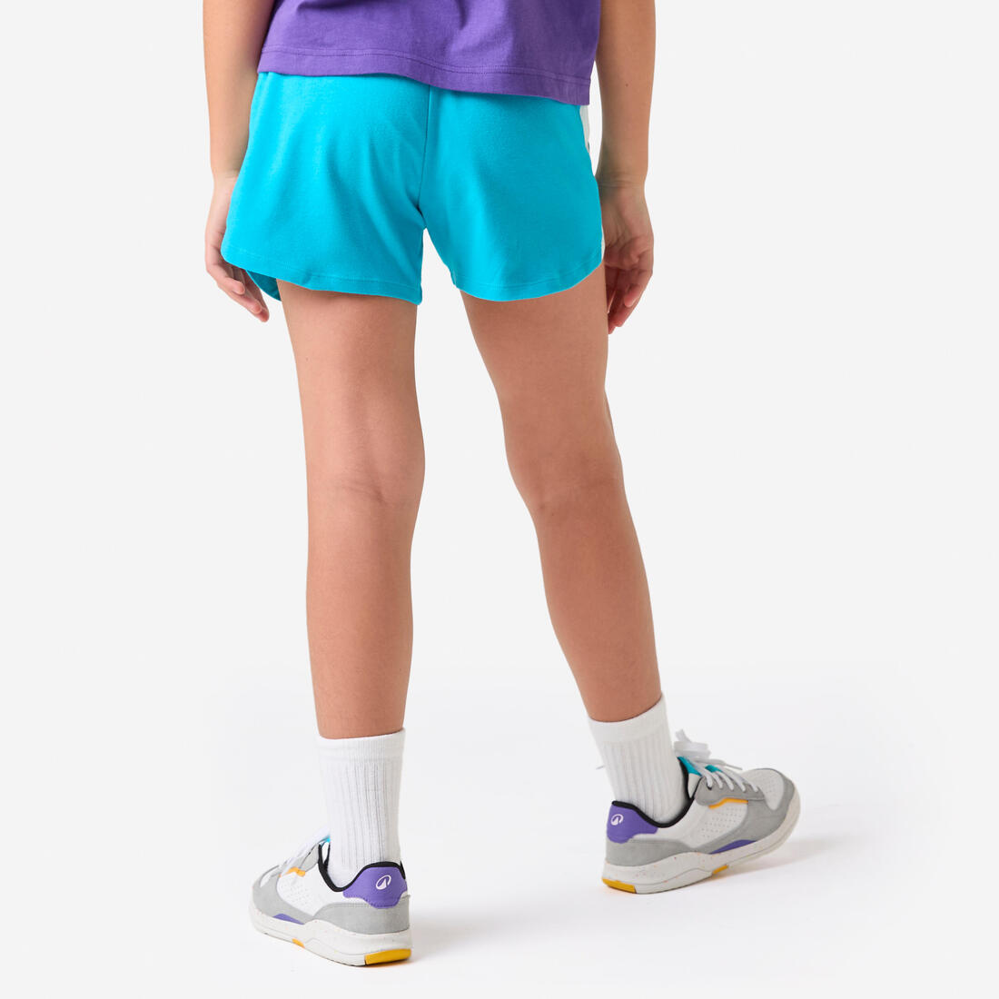 Short multisport coton fille