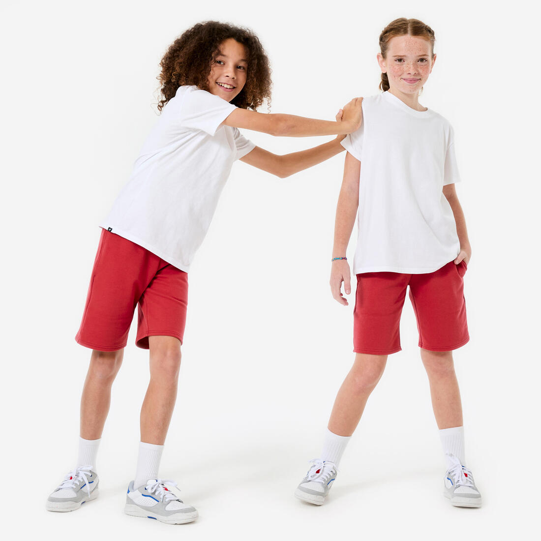 Short multisport coton enfant mixte