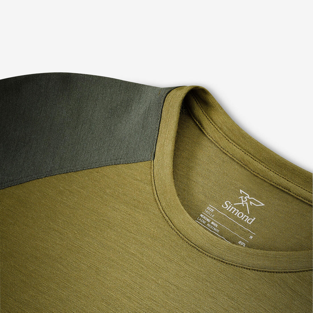 T-shirt manches courtes en laine mérinos homme, Merino Resist
