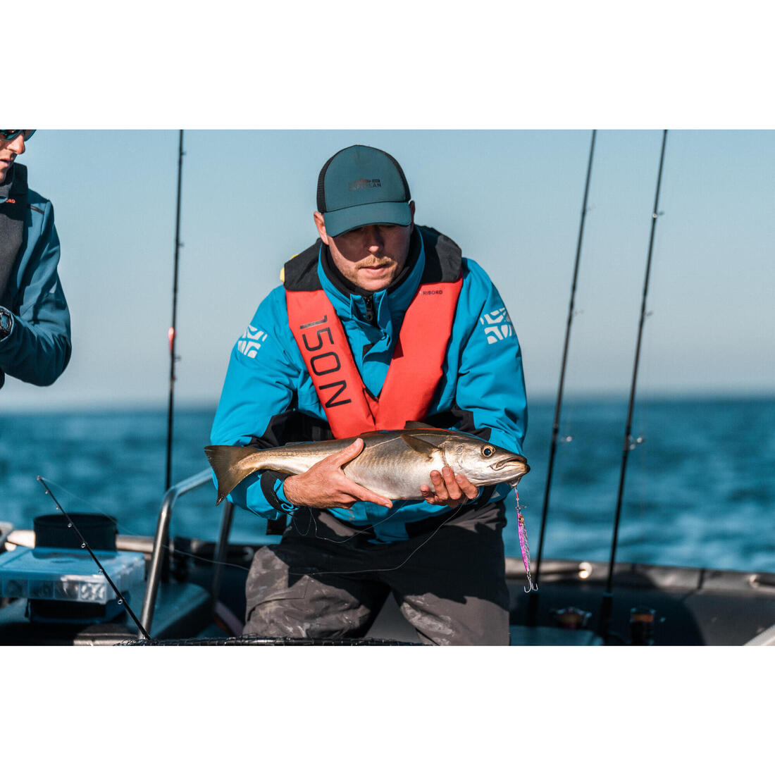 Cuiller biastos 110gr rose hareng au leurre en mer