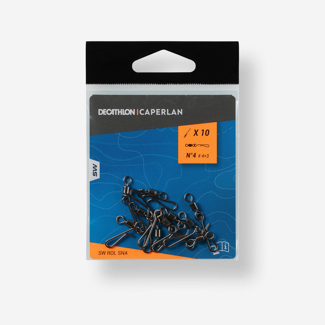 Émerillon agrafe pêche en surfcasting SW ROL SNA N°6