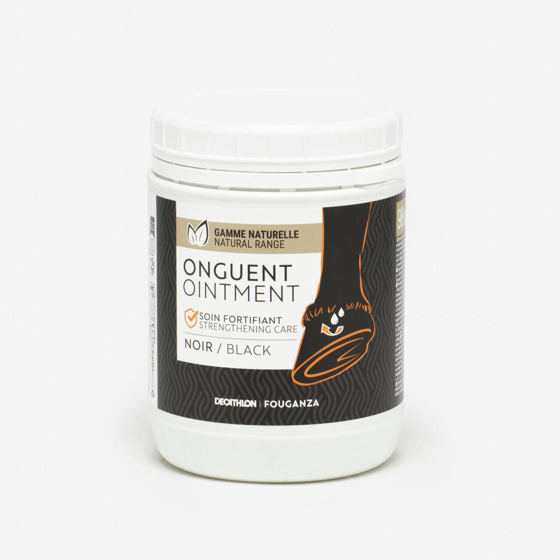 Graisse sabots naturelle Cheval et Poney - Onguent soin fortifiant 750 ml