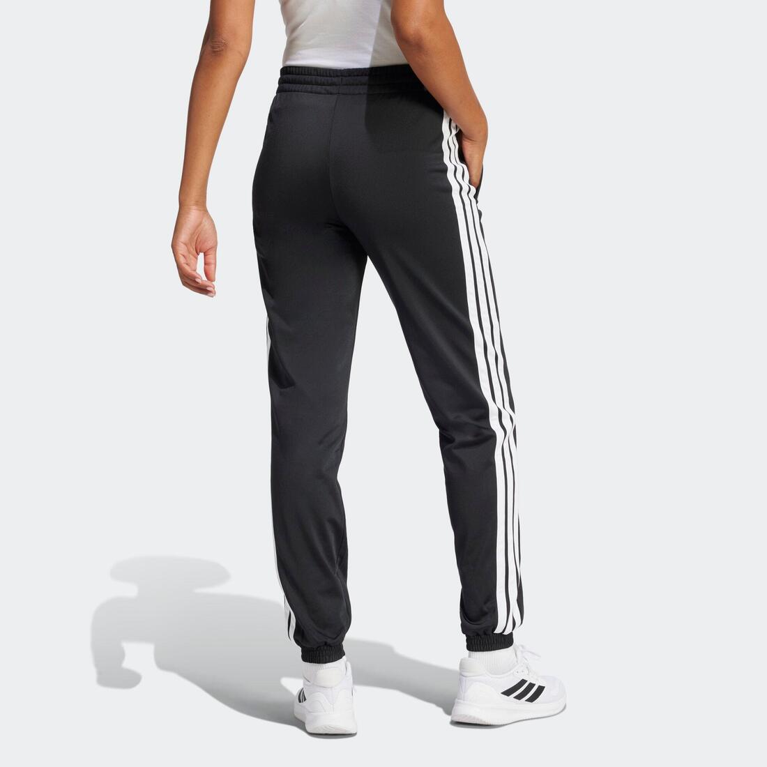 Pantalon en polyester femme, noir