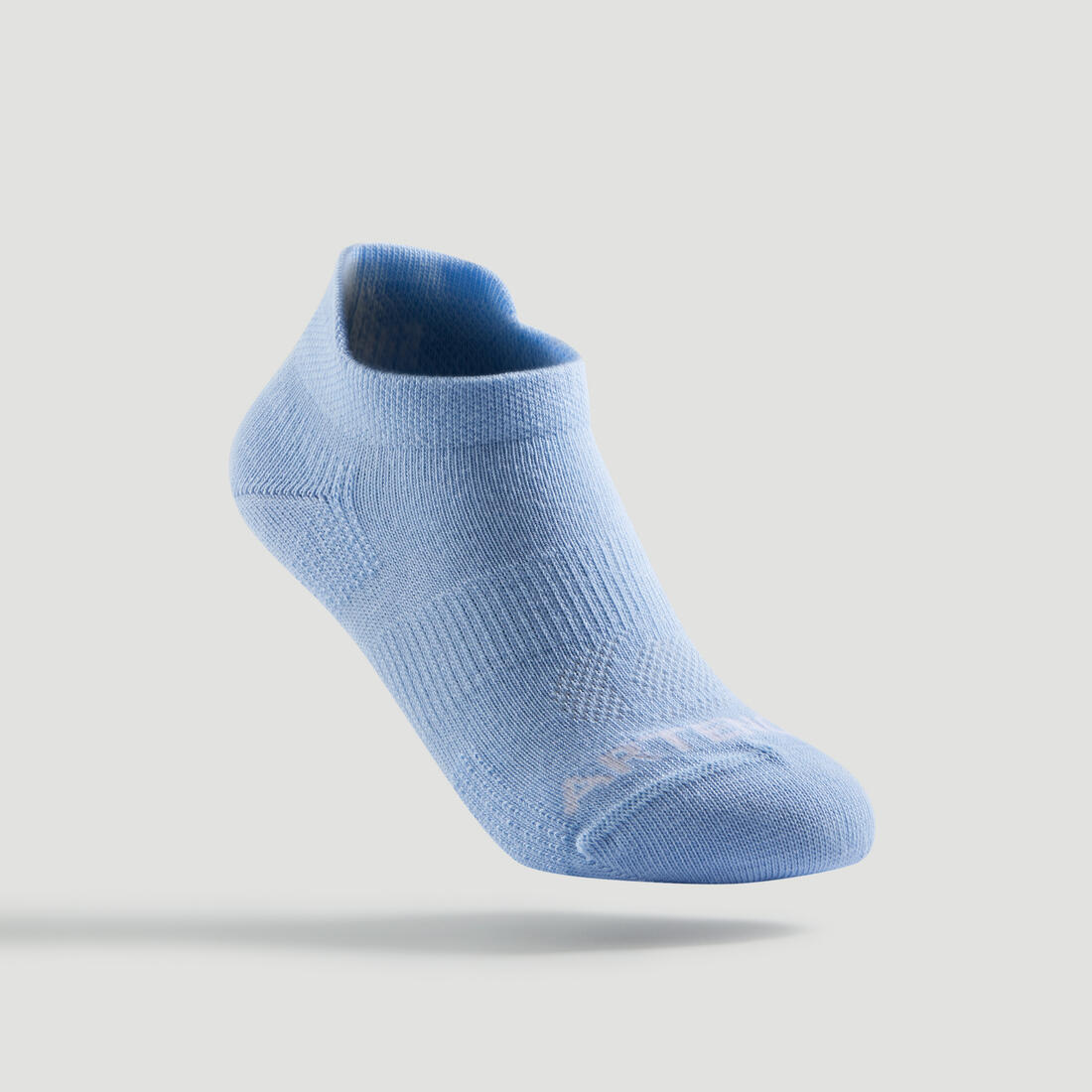 CHAUSSETTES TENNIS ENFANT BASSES ARTENGO RS 160 GRIS LOT DE 3