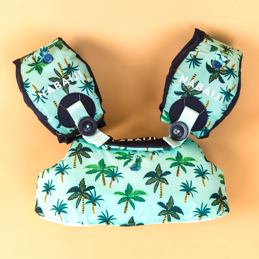 Brassards-ceinture piscine évolutif TISWIM enfant bleu "DRAGON" – menthe glacée
