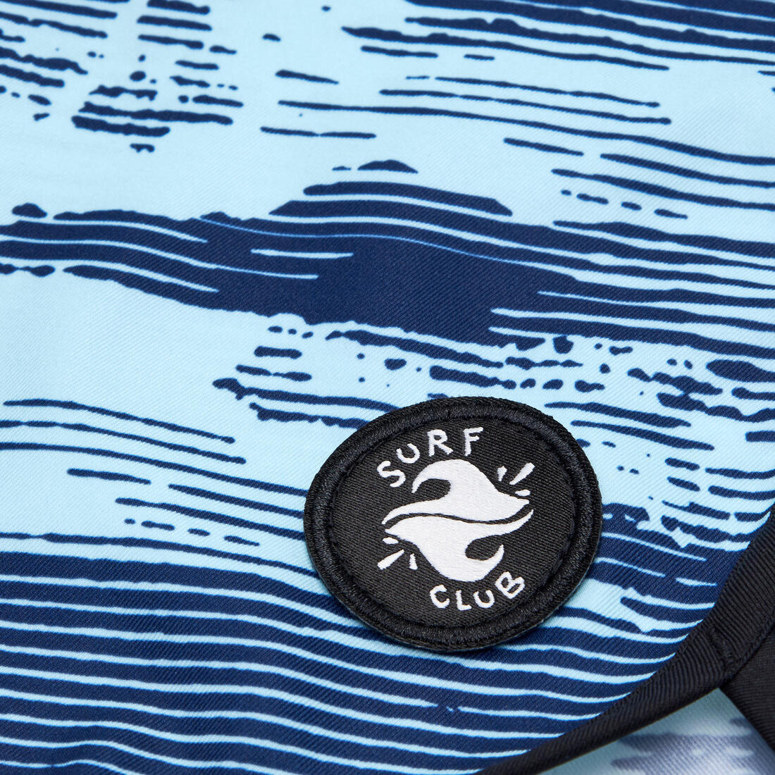 SHORT DE BAIN 500 BLEU CAMO