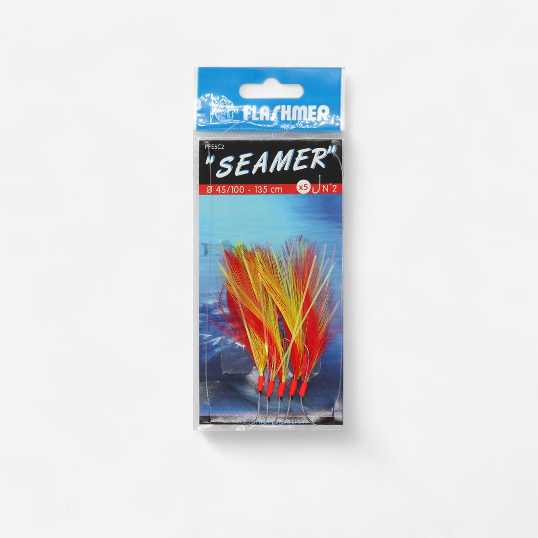 Bas de ligne Seamer 7 hameçons N°1/0 pêche en mer