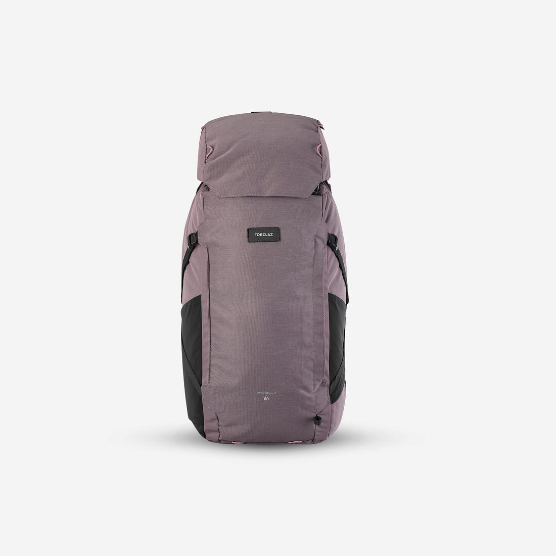 Sac à dos de voyage ouverture valise 60+6L femme, Travel 900 marron