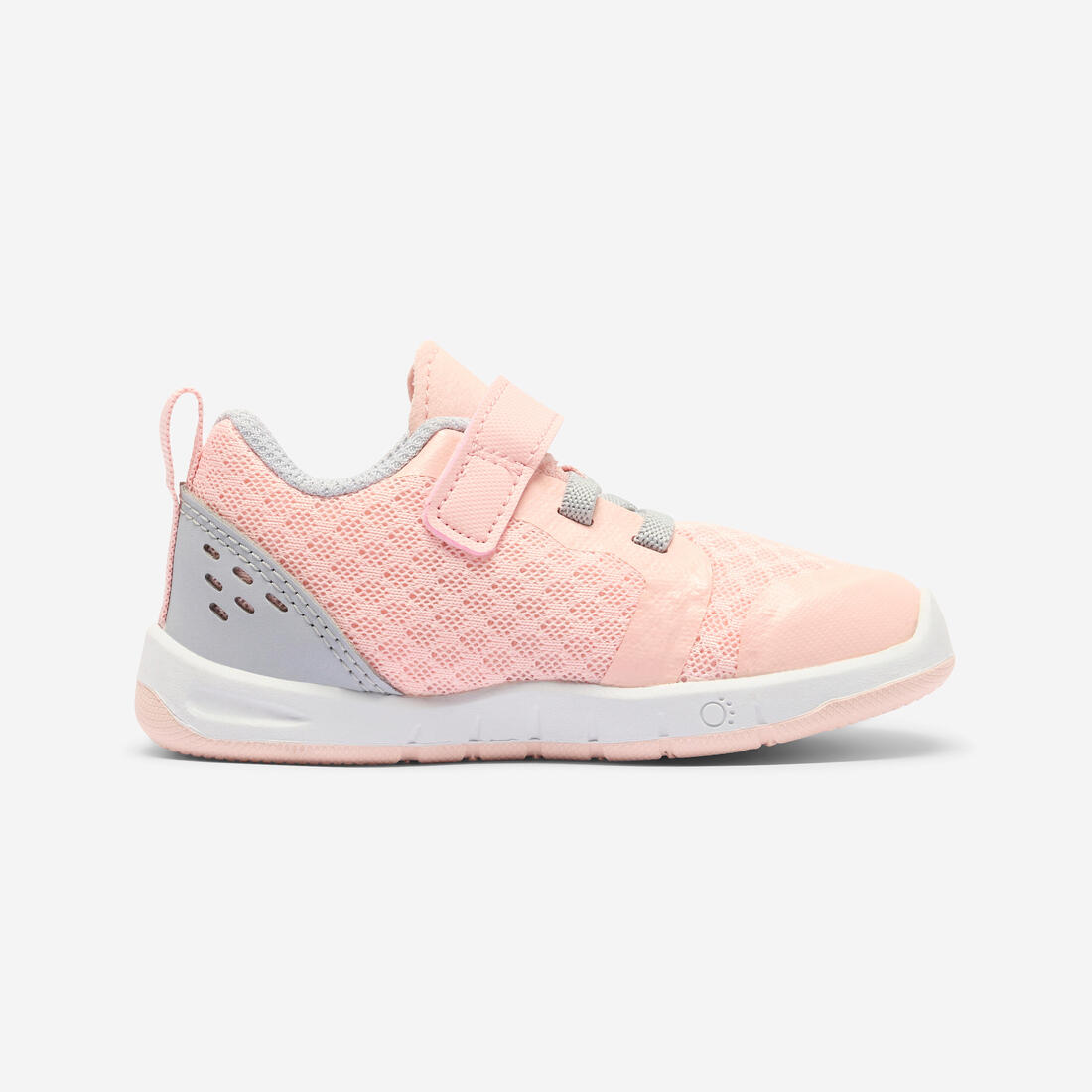 Chaussures de sport à scratch respirantes et confortables bébé, noir et