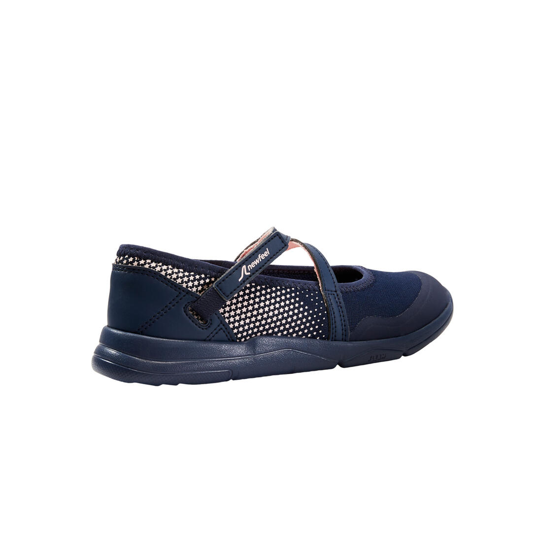 Ballerines à scratch enfant - PW 160 BR'EASY JR corail du 28 au 39
