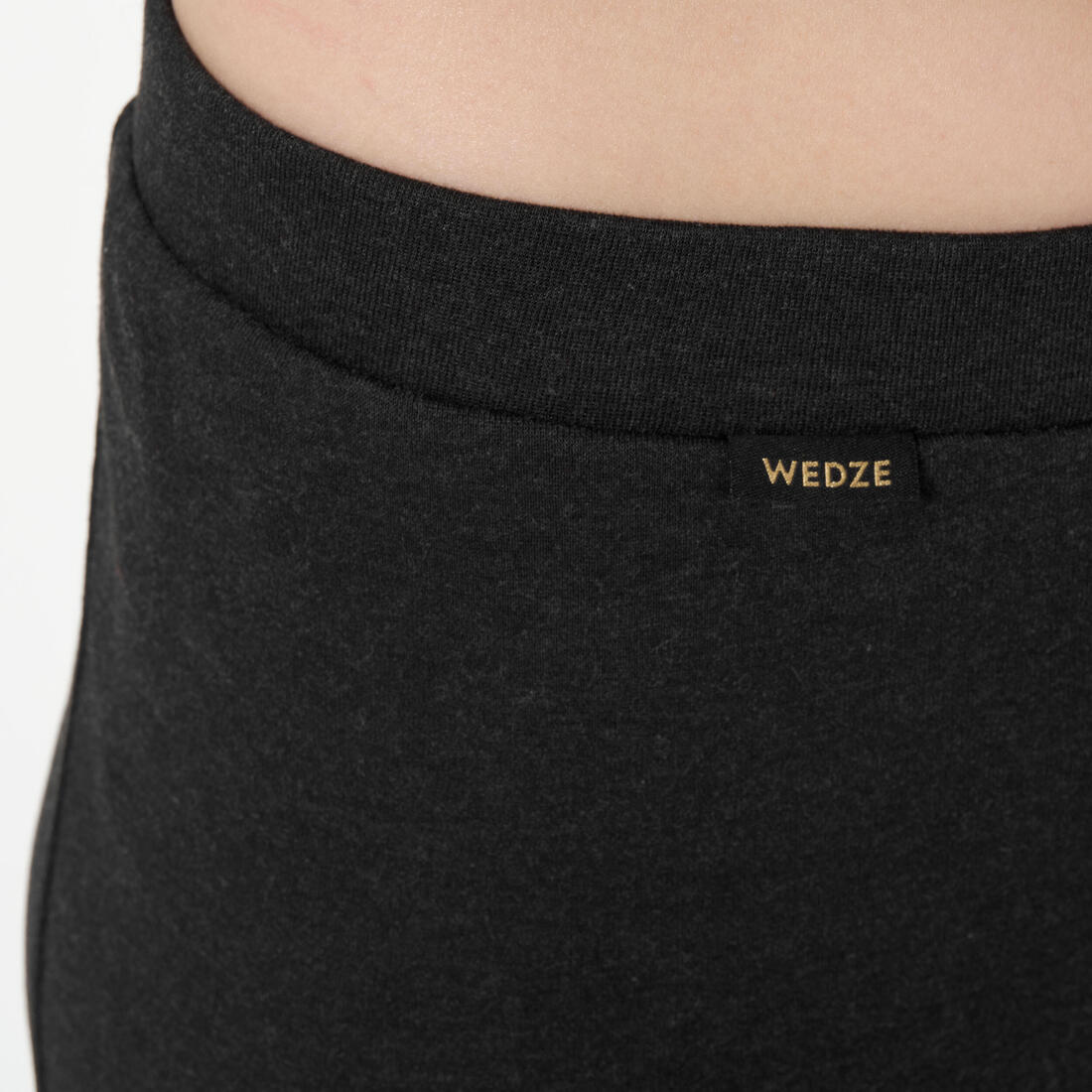 Sous-vêtement pantalon thermique de ski femme - bl 100 bas - noir