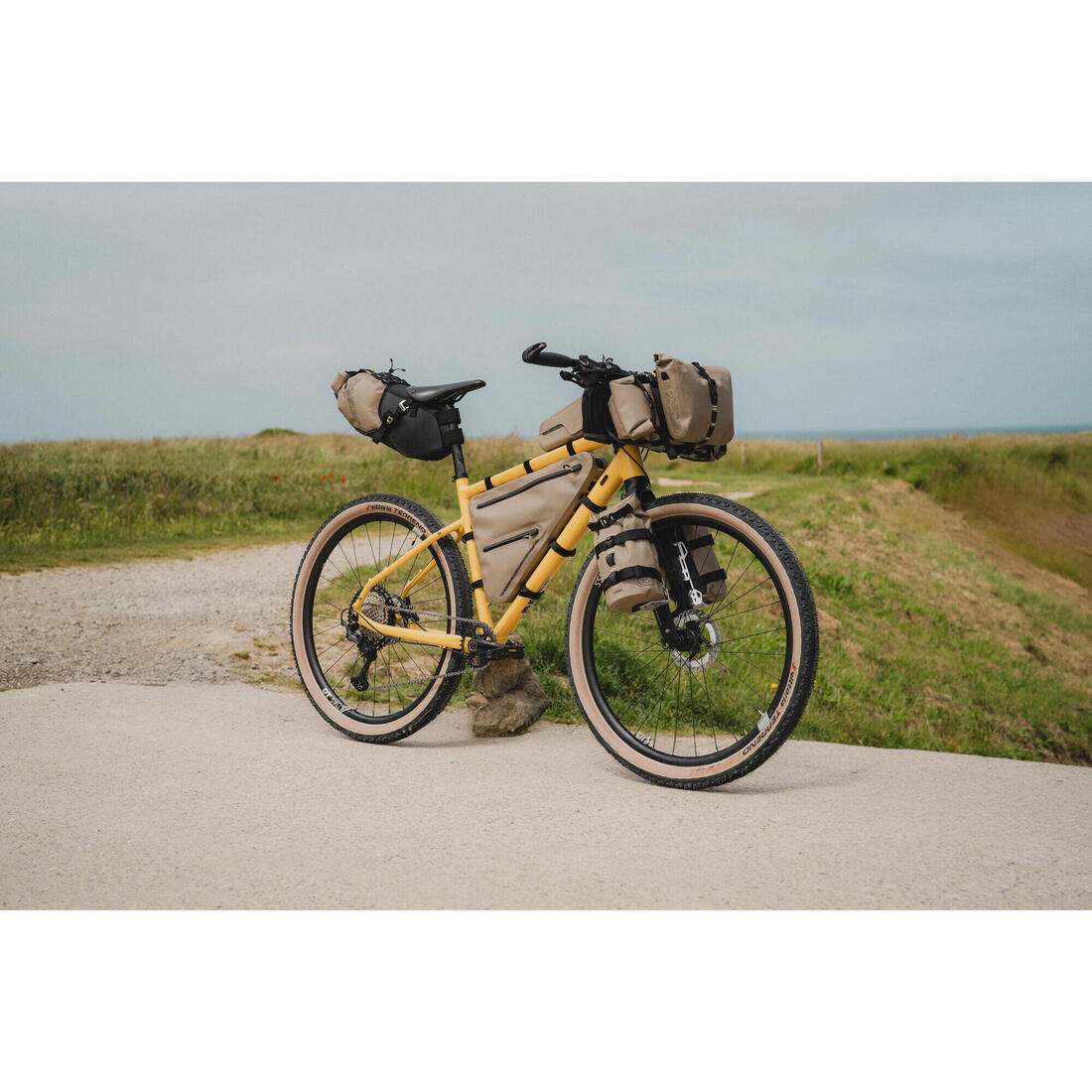 Sac étanche de guidon bikepacking 5 à 15L IPX6, ADVT 900