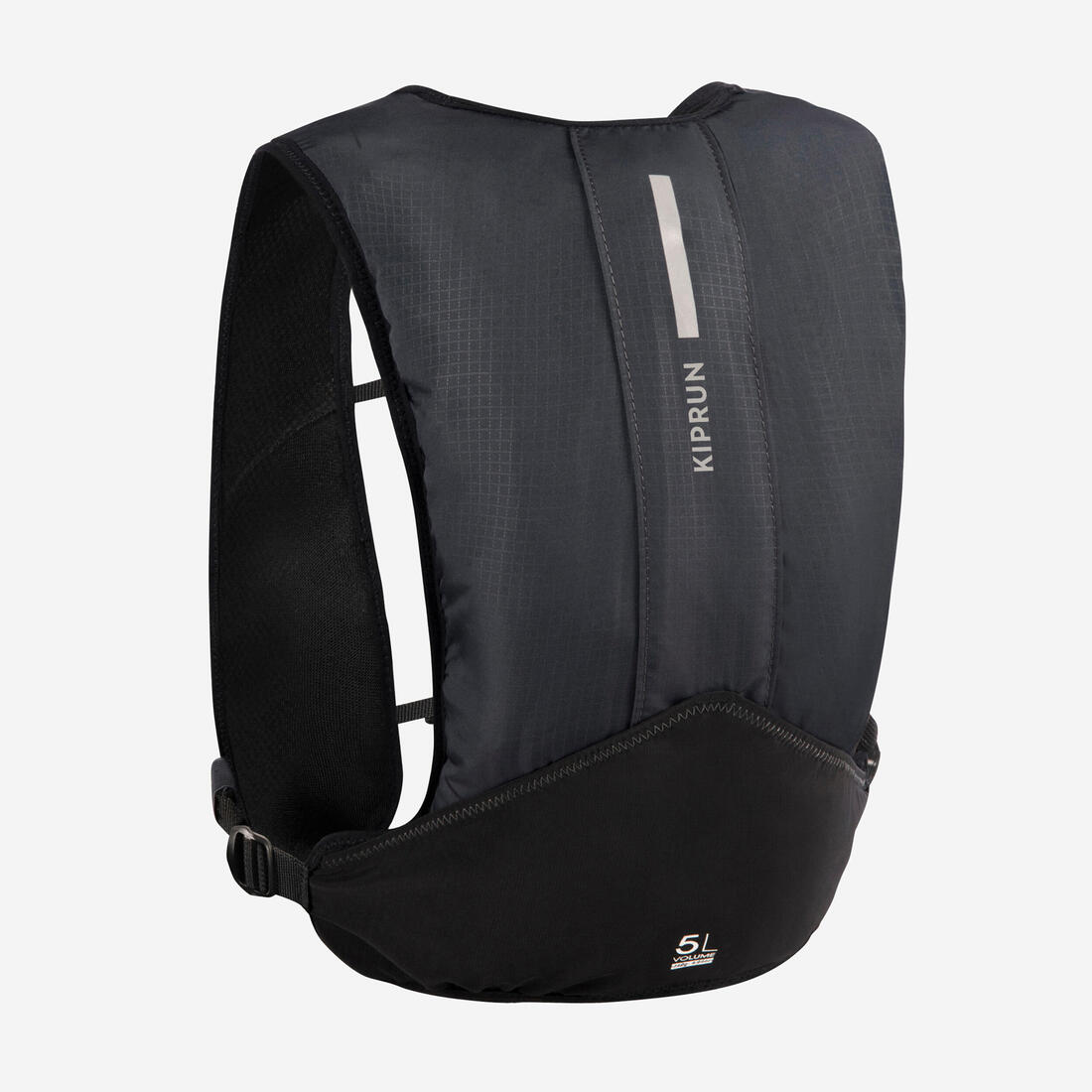 Sac d'hydratation mixte + poche à eau 1L incluse - KIPRUN 500 5L essentiel noir