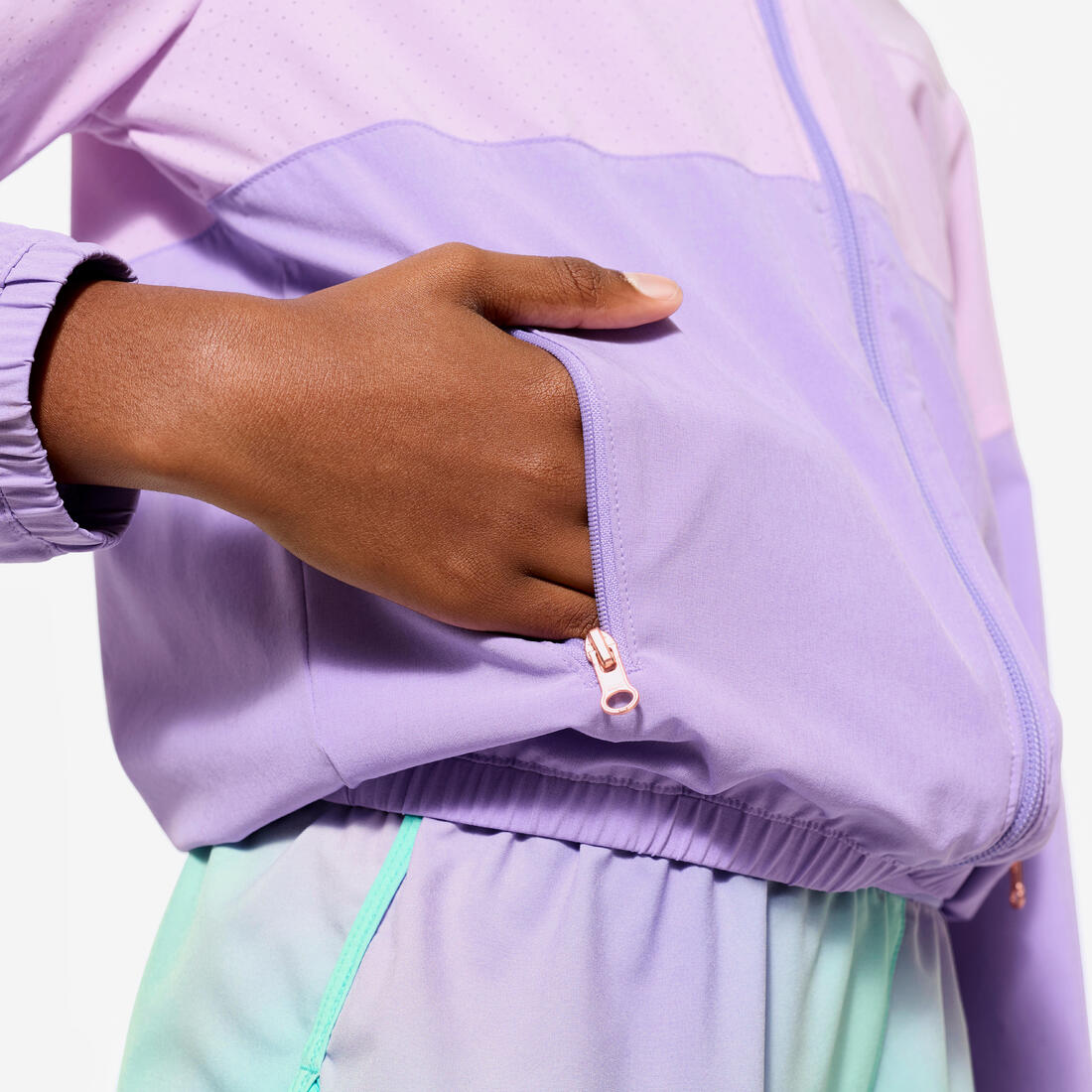 Veste multisport légère et respirante fille