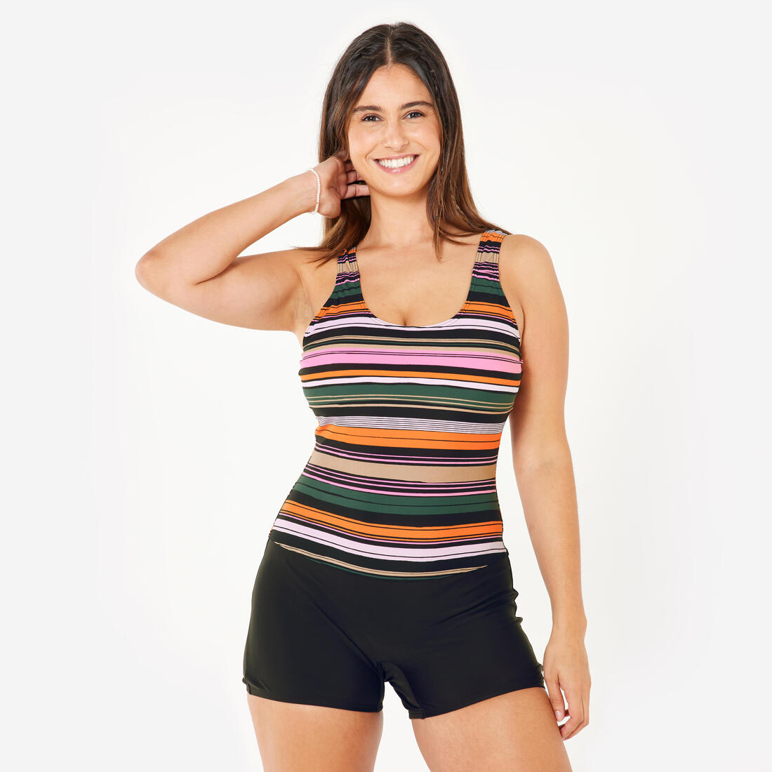 Maillot de bain 1 pièce shorty natation Femme  - Dova