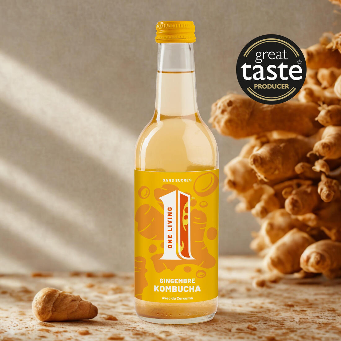 Kombucha gingembre 275ml