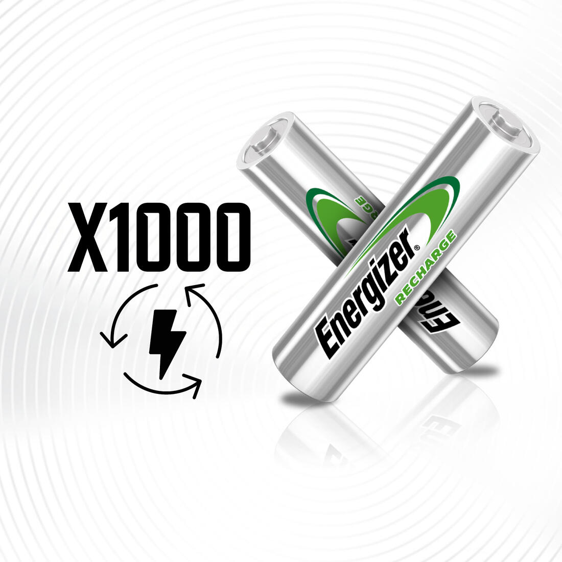 Piles rechargeables Energizer 4 AA/HR6 2000mAh