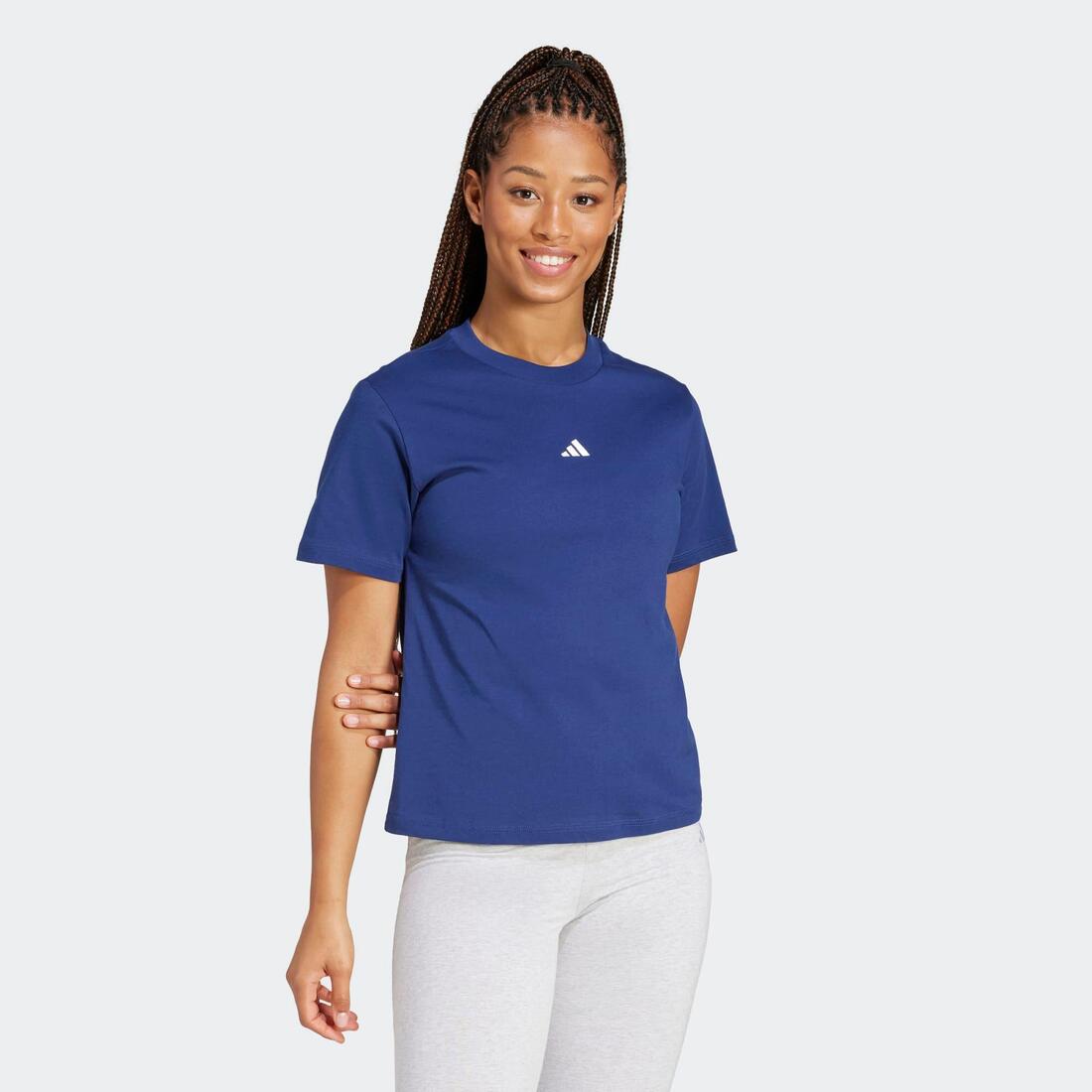 T-shirt de fitness en coton femme
