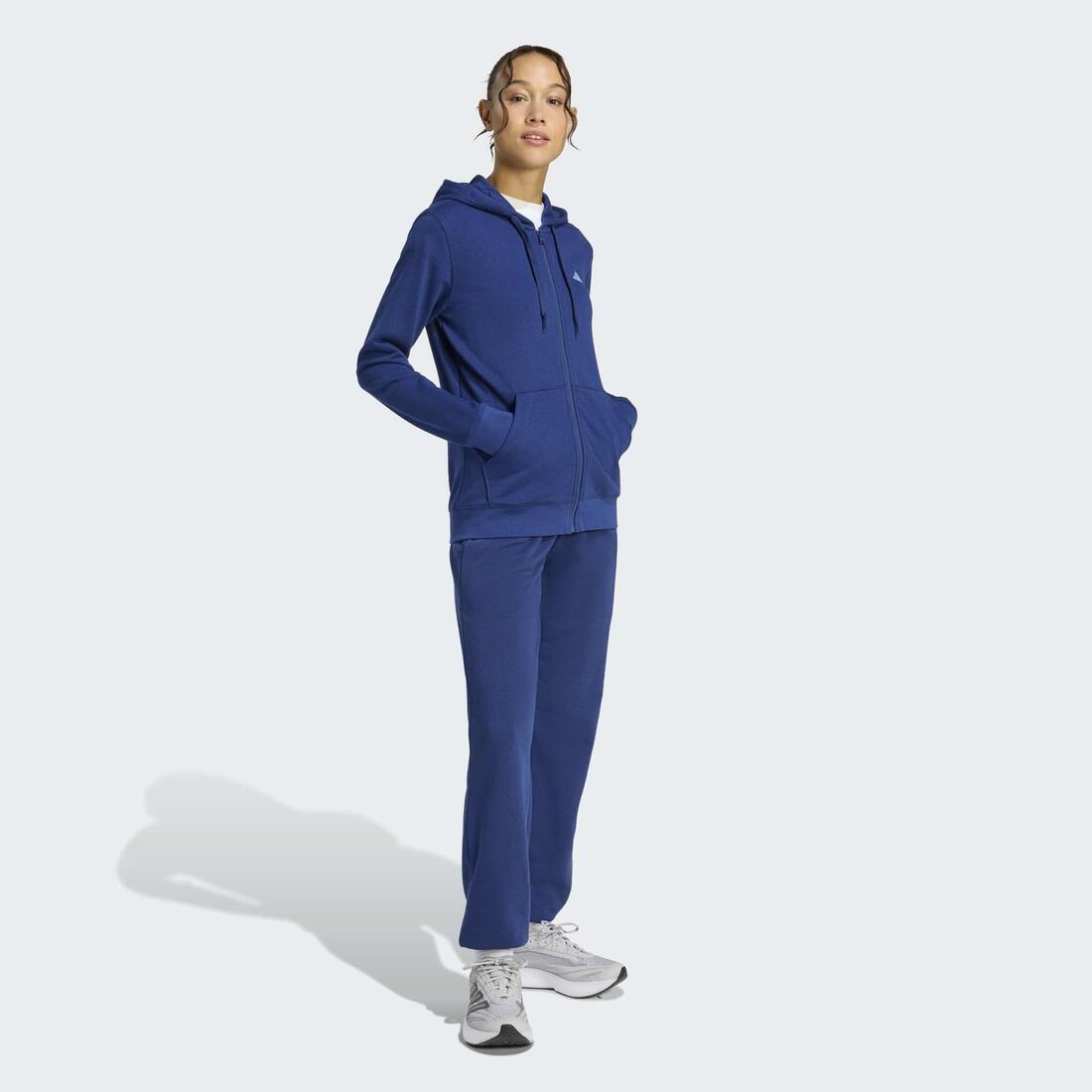 Sweat à capuche zippé de fitness femme