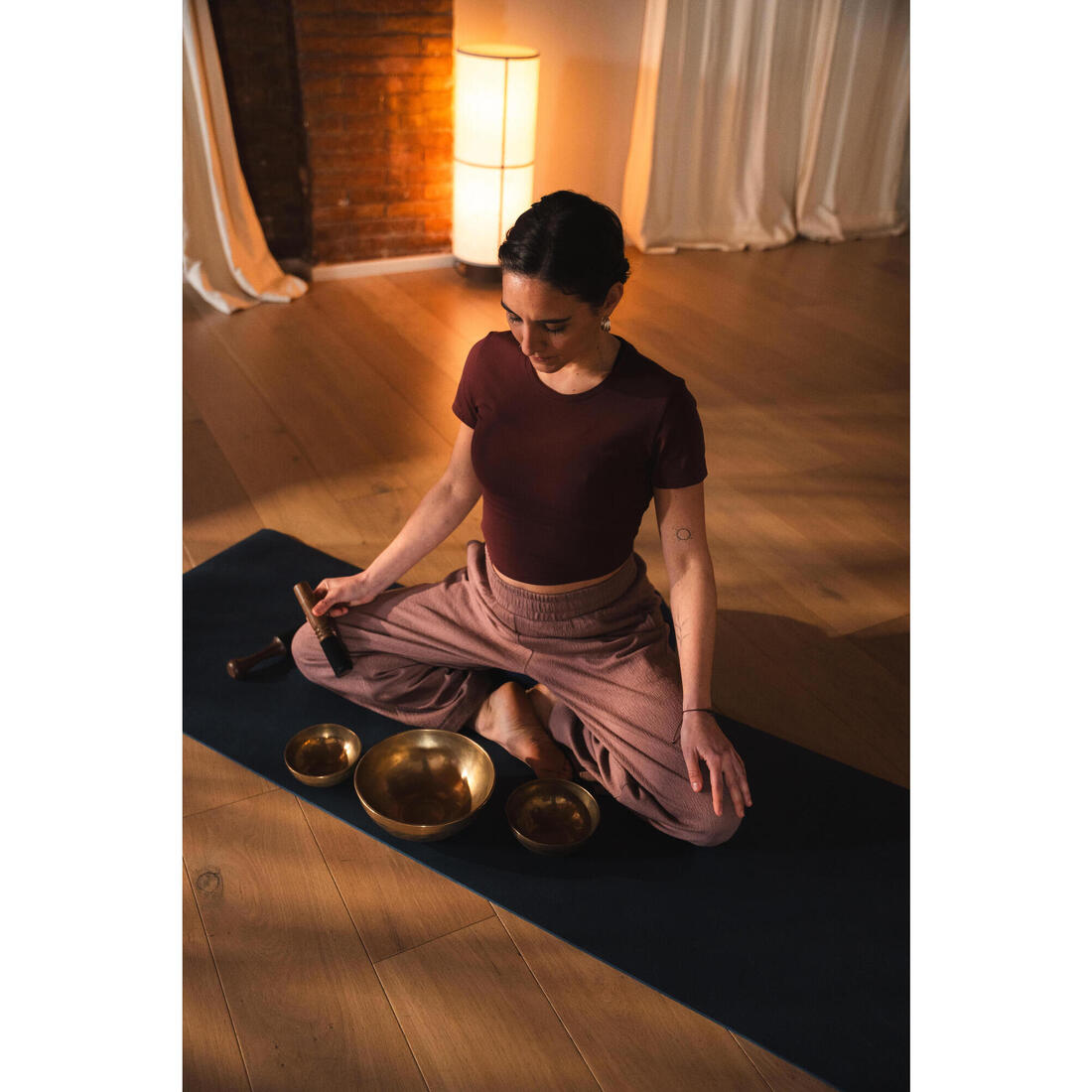 Pantalon de retraite yoga femme