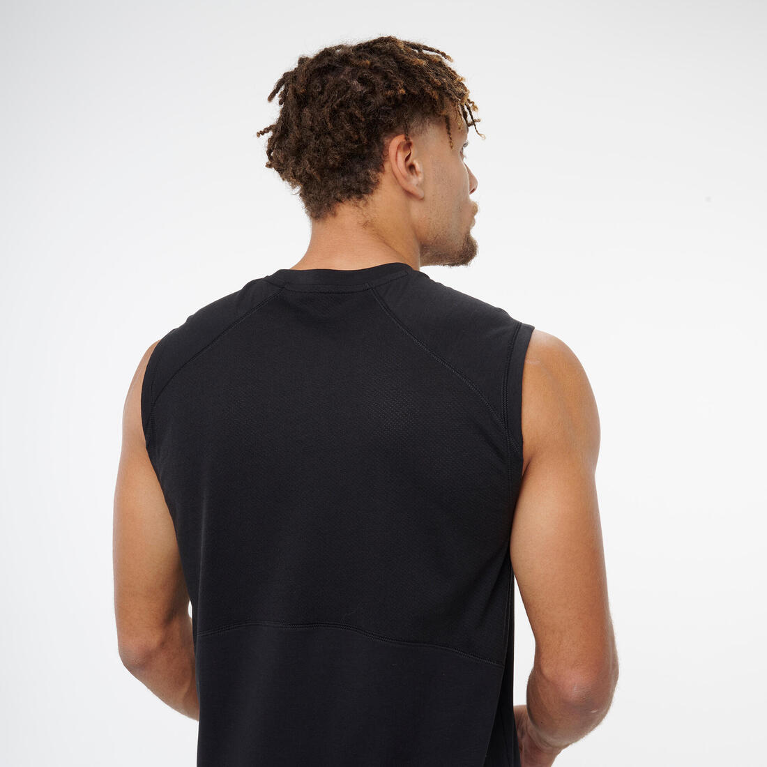 Débardeur de fitness Active homme, noir