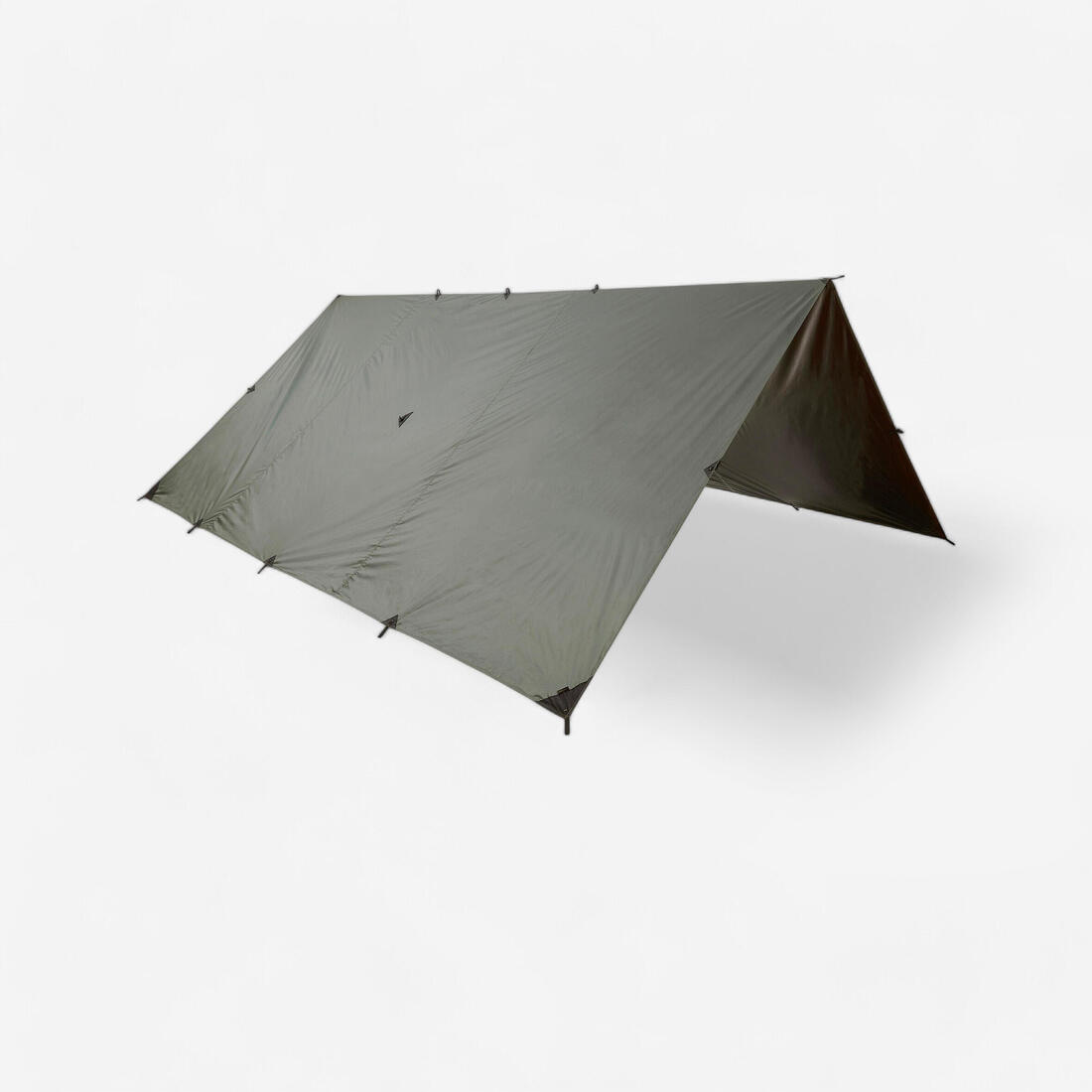 TARP Bushcraft Bivouac 4x4 m Imperméable kaki – Default