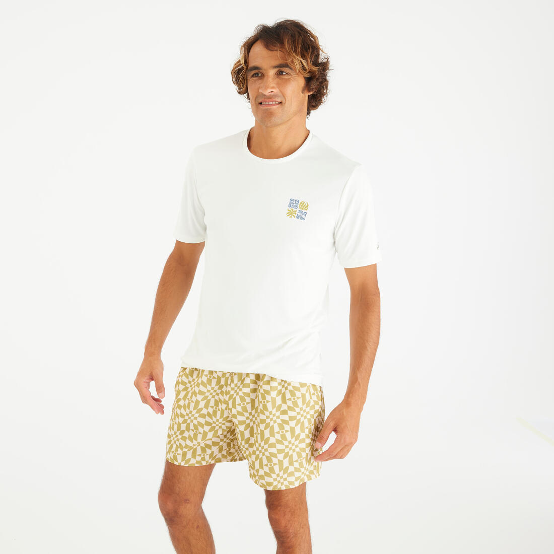 Tee shirt anti uv manches courtes homme - print