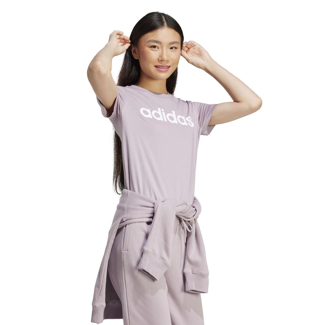 T-SHIRT DE FITNESS SOFT TRAINING ADIDAS FEMME FIGUE