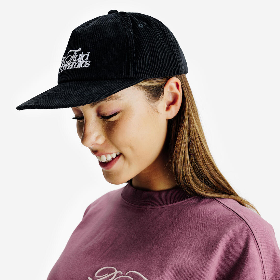 Casquette 6 panneaux en velours