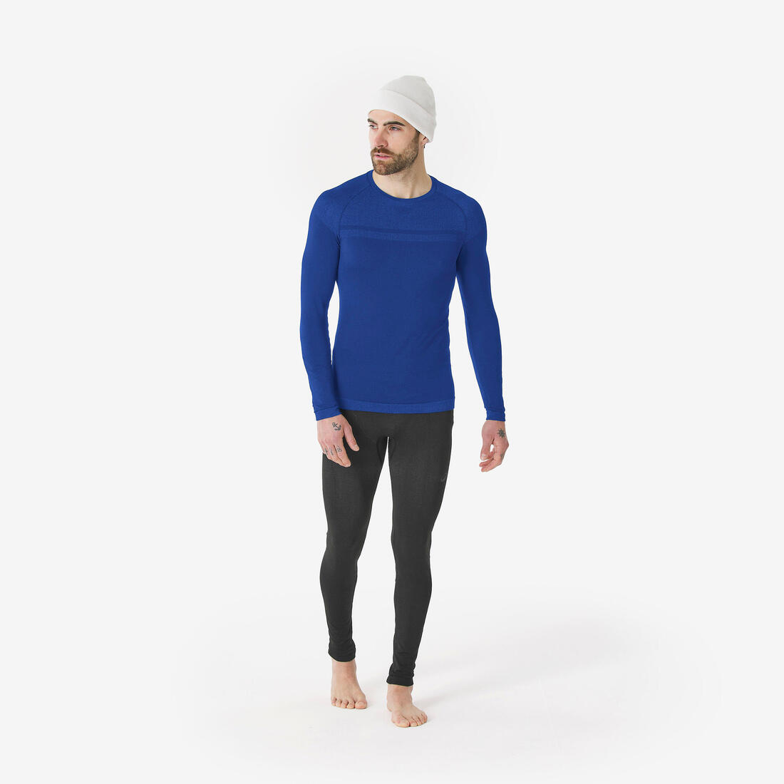 Sous-vêtement de ski chaud et respirant homme, BL 500 seamless
