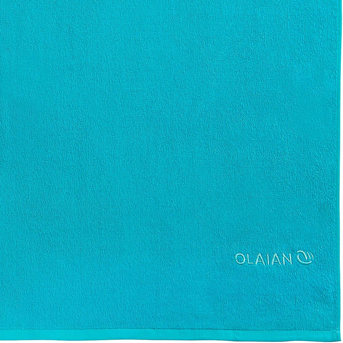 Serviette de plage 145 x 85 cm - bleu foncé