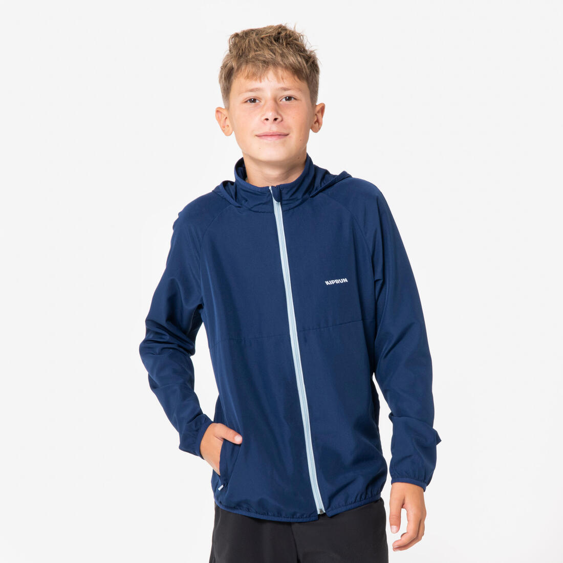 Veste Running coupe vent Enfant - KIPRUN Wind Jacket JR