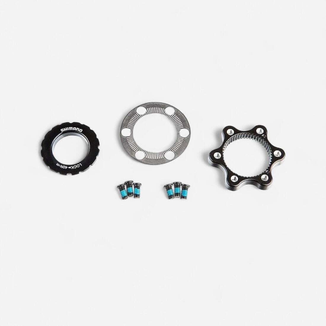 Adaptateur de disque de frein SM-RTAD05  Shimano - Rotor 6 trous en center lock