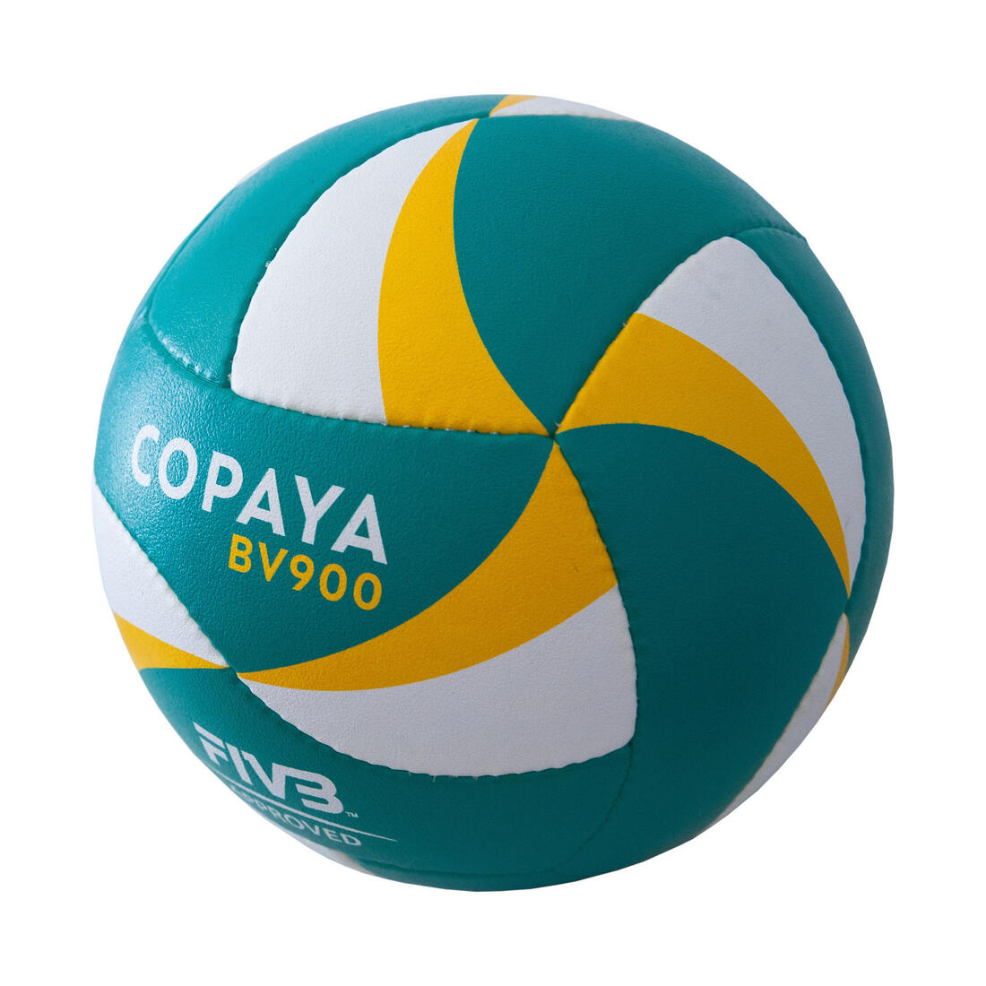 Ballon de beach volley BV900 vert et jaune
