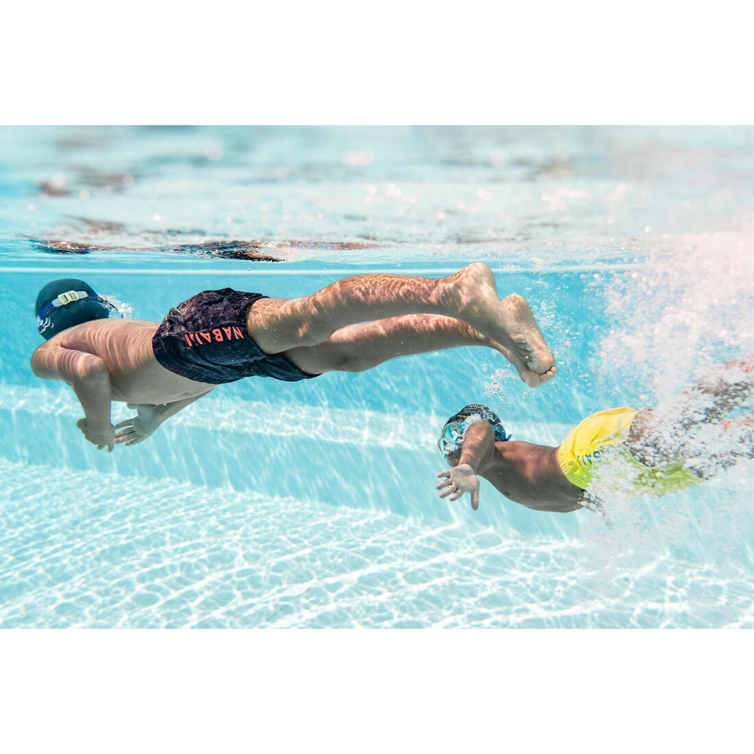 Short de bain natation Garçon - 100